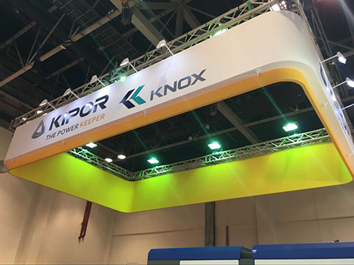 KNOX Showcases Generator Sets and Light Towers at Middle East Electricity 2017